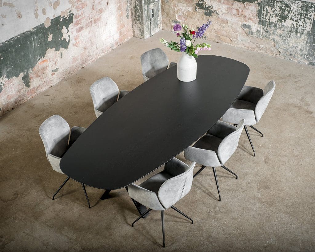 Eiken Deens ovale eettafel | Ruim aanbod | Kwaliteit