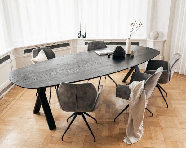 Eiken Deens ovale eettafel | Ruim aanbod | Kwaliteit