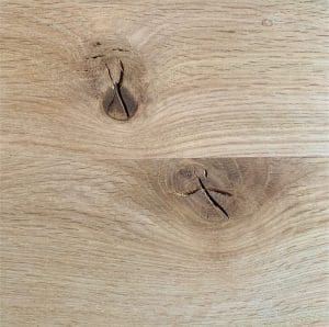 Rustieker eiken (noesten open)