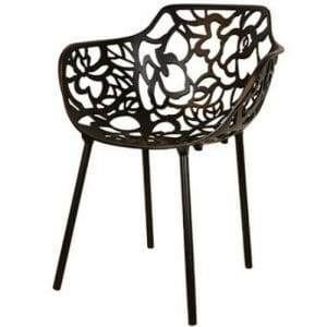 Zomer korting! Tuinstoel | Cas - Zwart