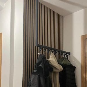 Stalen kapstok plafond