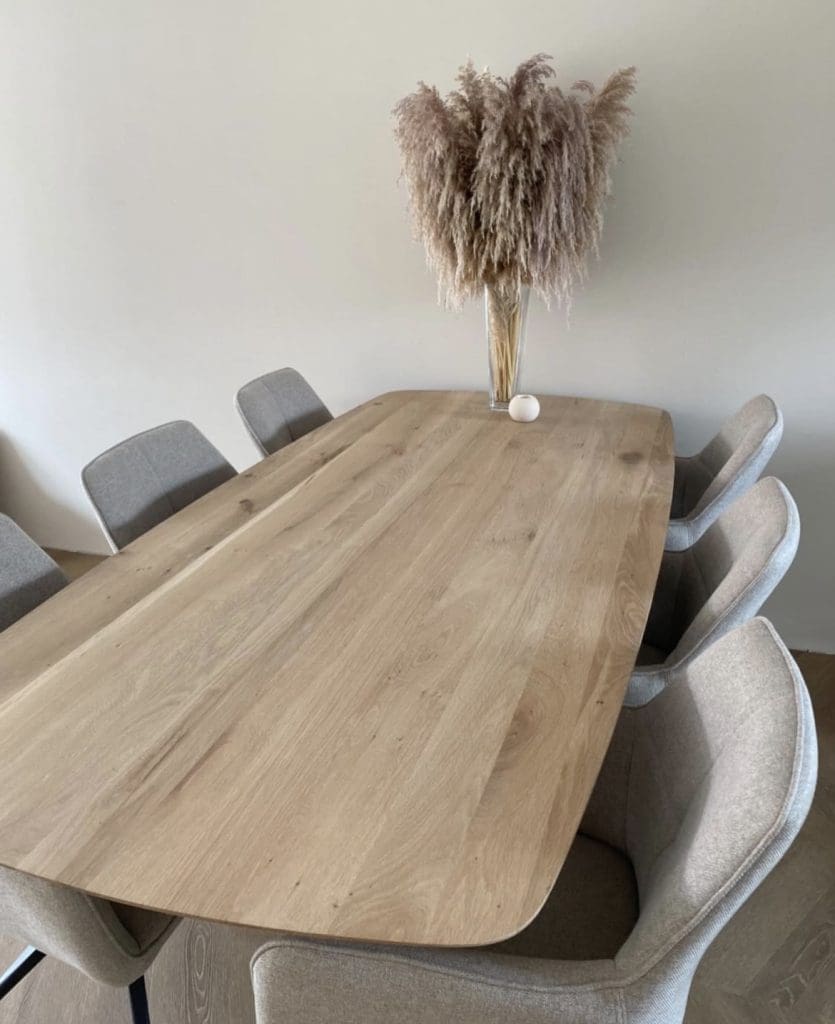 Deens ovaal eiken eettafel | Servicegericht | Bekijk nu!