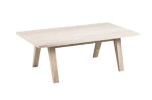 Tafelblad met HOUTEN onderstel